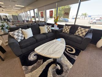 2 PC SOFÁ AND LOVESEAT