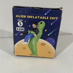 Alien Inflatable Suit Kid Size Small