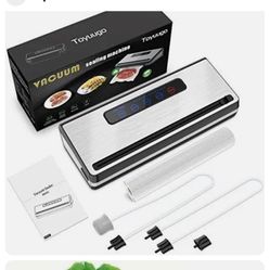 FOOD VACUUM SEALER, AUTOMATIC/MANUAL FOOD SAVER MACHINE, ONE-TOUCH