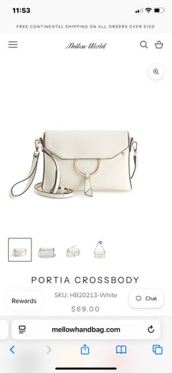 Mellow World Portia Crossbody Bag – White