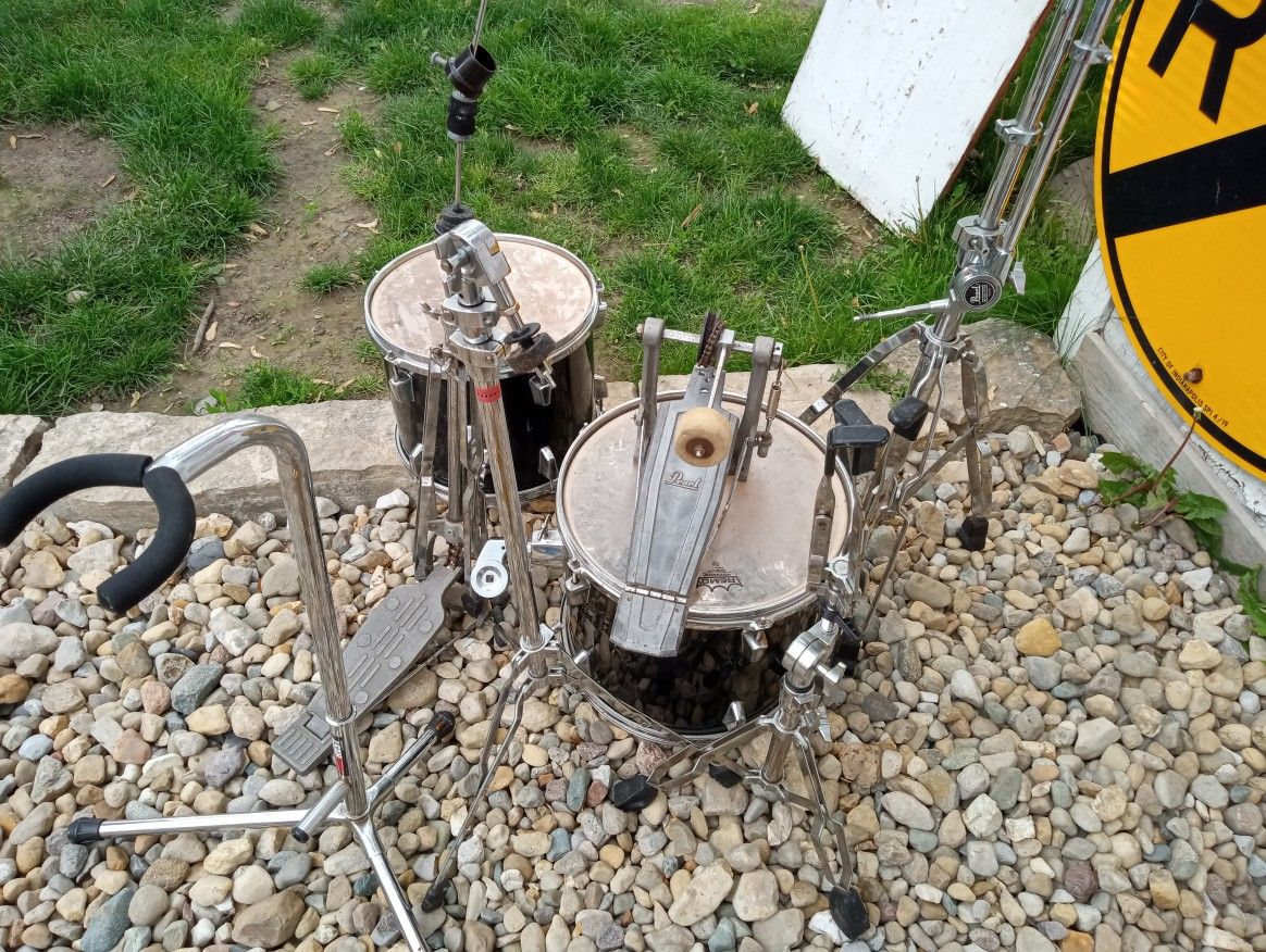 Two Drums And A Few Stands