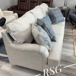 Sofa, Loveseat, Chair, Ottoman Set By Benchcraft Furniture 🌟No Needed Credit Check 💛 $39 Down Payment with Financing0702