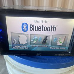 JVC KW-V21BT 6.8" 2 DIN In-Dash Touchscreen Bluetooth