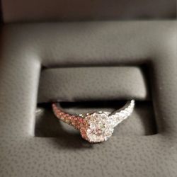 Towalski Engagement Ring w/ Matching Wedding Band