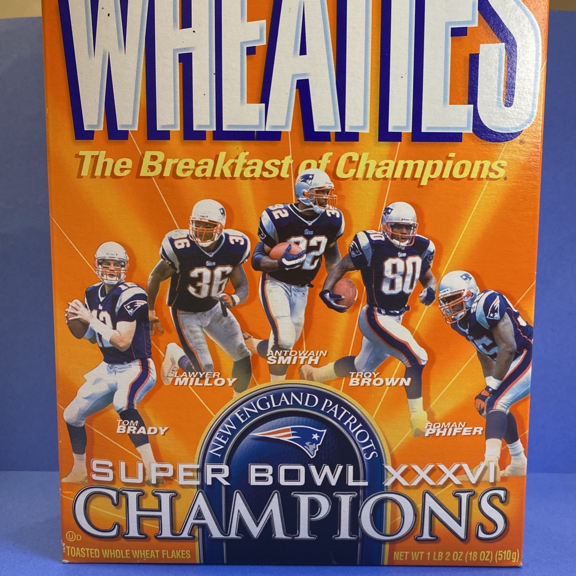 2002 Super Bowl Champion Wheaties