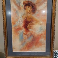 Peter Nixon "Allure 2" Signed/Numbered Lithograph $60 OBO