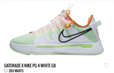 Gatorade X Nike PG 4 White GX men’s 9.5