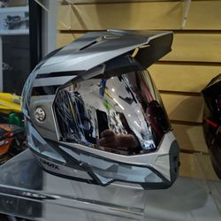 GMAX Full-Face Motorcycle Helmet DOT approved size large