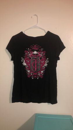 Y2K Juicy Couture rhinestone t shirt