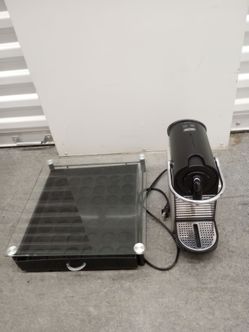 DeLonghi Nespresso Pixie Coffee Maker Black