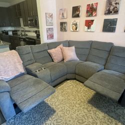 3pc Reclining Sectional  