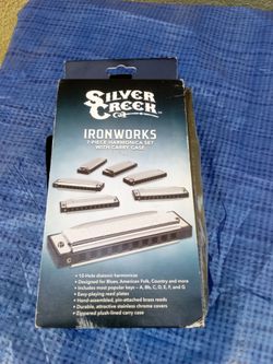 Silver Creek 7 price harmonica set