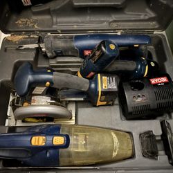 18v Ryobi Battery Cordless Tools