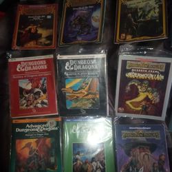 Dungeons & Dragons Modules Lot +OD&D Supplement I, Supplement II, and Supplement III