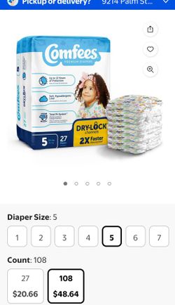 Diapers Size 5