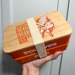 One Piece x Popeyes Luffy's Bento Bundle Popeyes Exclusive Collectible Item New!