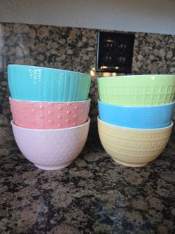 Set of  6pcs bowls