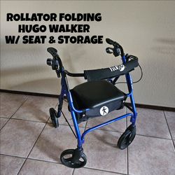 ROLLATOR FOLDING WALKER