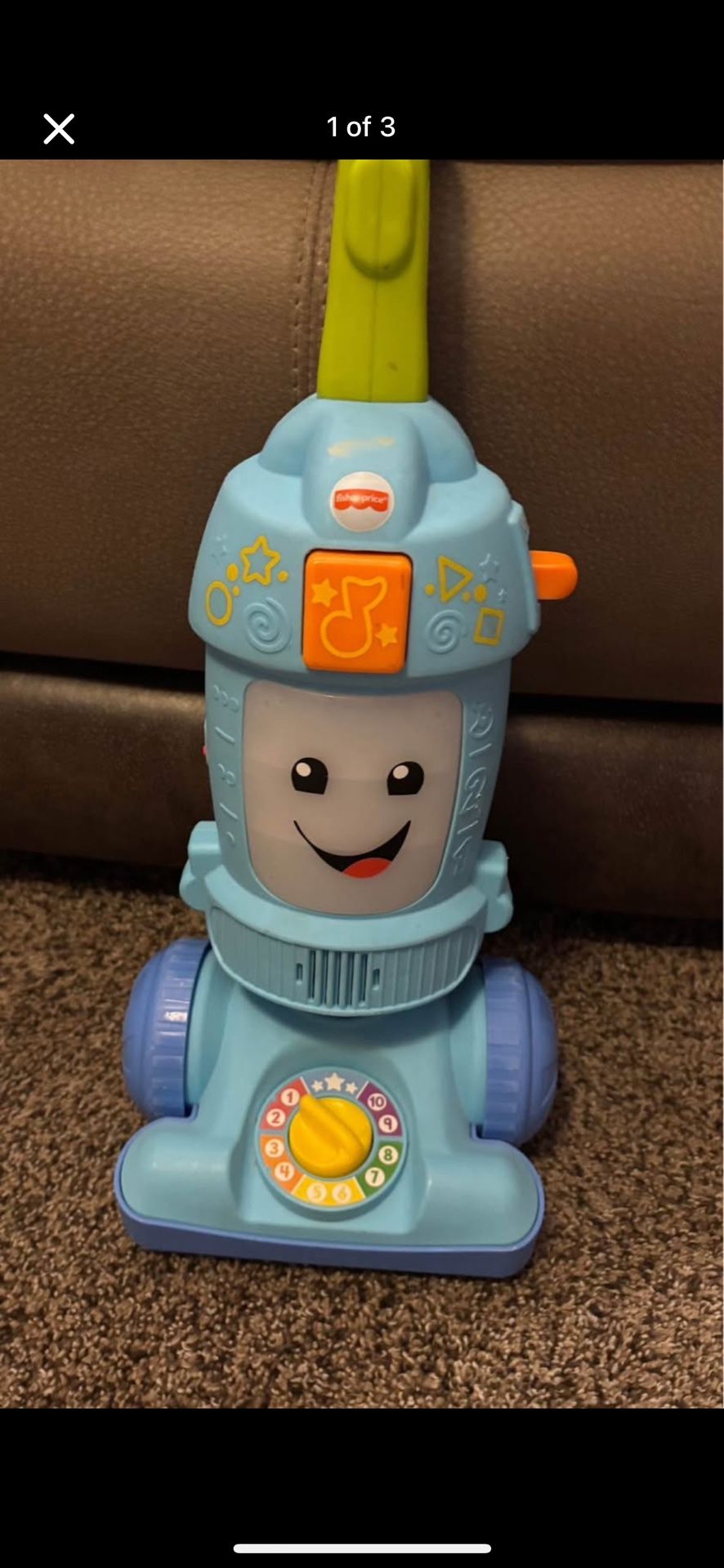 Fisher-Price pretend vacuum