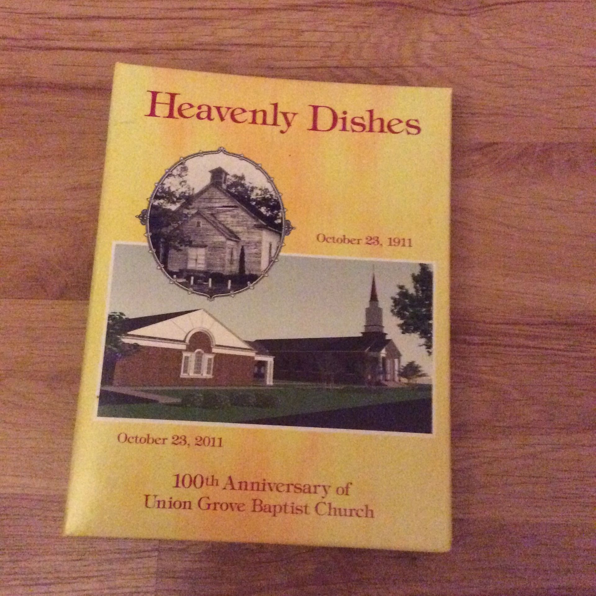 Heavenly Dishes Church Recipe Book New Never Used