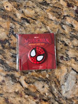 Spider-Man Brand New Day Button Pin