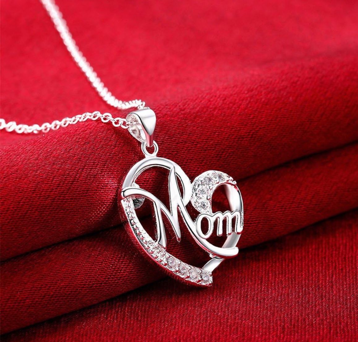 Mother Day Gift Silver 925 Silver Necklace 