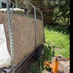 Utility Trailer New Tires Good Floor Just Side Bords Need To Be Removed Today $100 Need It Gone Today 