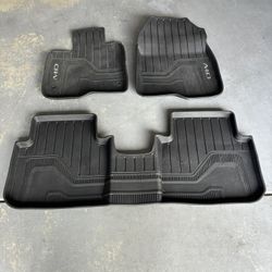 2023-2025 Honda Crv All Weather Rubber Floor Mats 