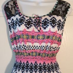 Women's Sleeveless Maxi Dress Size L