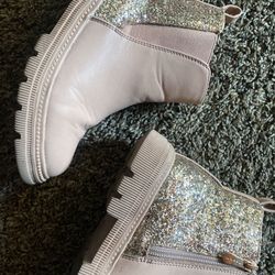 Light Pink Fashion Boots Girls 