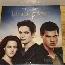The Twilight Saga Breaking Dawn Part 2 Wall 2013 Calendar! Excellent Condition!