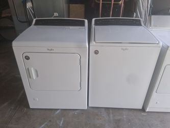 Whirlpool Cabrio Washer and Gas Dryer
