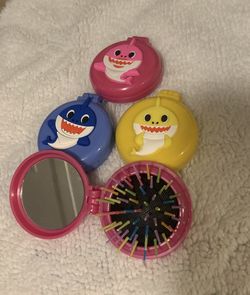 Hair Brush And Mirror 