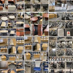 Office Furniture Desks, White Eraser Boards Training Tables Filing Cabinets Decor 