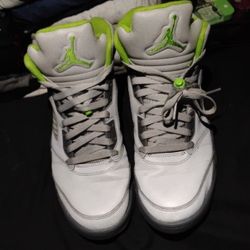 Green Jordan 5 
