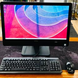 Dell Inspiron 24” 5459 All in one TouchScreen Computer Core i7-6700T 16GB RAM 500GB SSD Fully Functional
