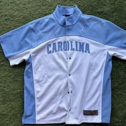 Vintage 00's Jordan Brand UNC Tar Heels Warm Up Shooting Shirt