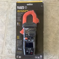 Klein Tools AC/DC Digital Clamp Meter, TRMS Auto-Ranging 400 Amp