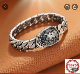 Sterling Silver Men’s Bracelet / S925 stamped