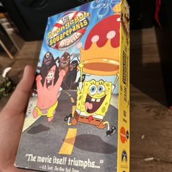 The SpongeBob SquarePants Movie VHS 