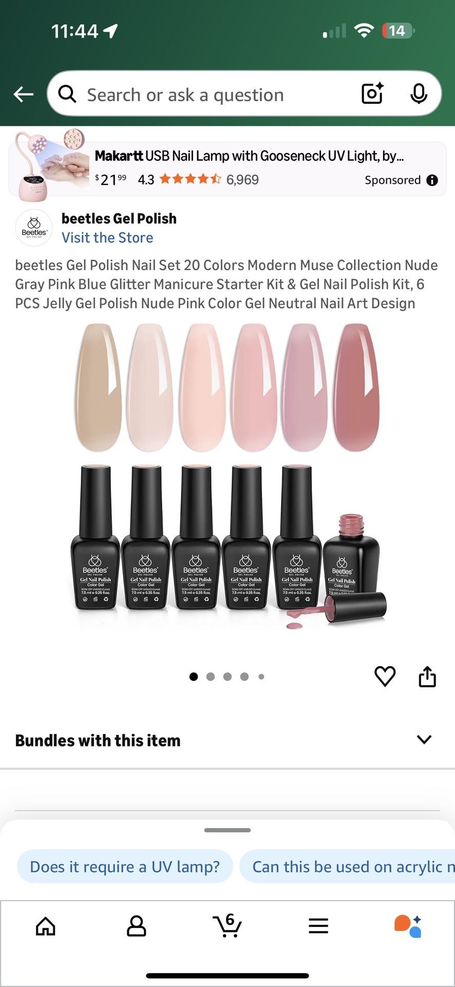 Beetles 20pc Gel Nail Polish Modern Muse Collection