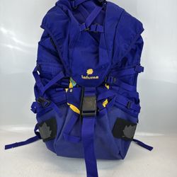Lafuma Extreme 42 Hiking Backpack Purple & Yellow GUC