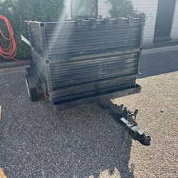 Landscaping trailer