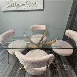 GOLD DINING TABLE 💛🌟💛