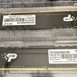 Patriot DDR4 16GB (2x8GB) 3200MHz Desktop RAM
