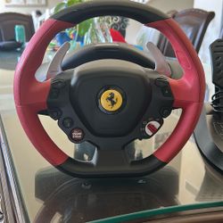 Thrustmaster  Steering Wheel And Pedals For  Xbox One, X&S