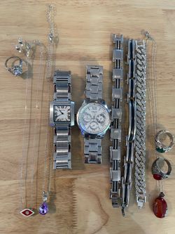 Mixed Jewelry and Watch Lot