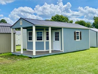 12x30 Deluxe Cabin Shed