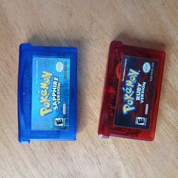 Pokemon Sapphire & Pokemon Ruby 