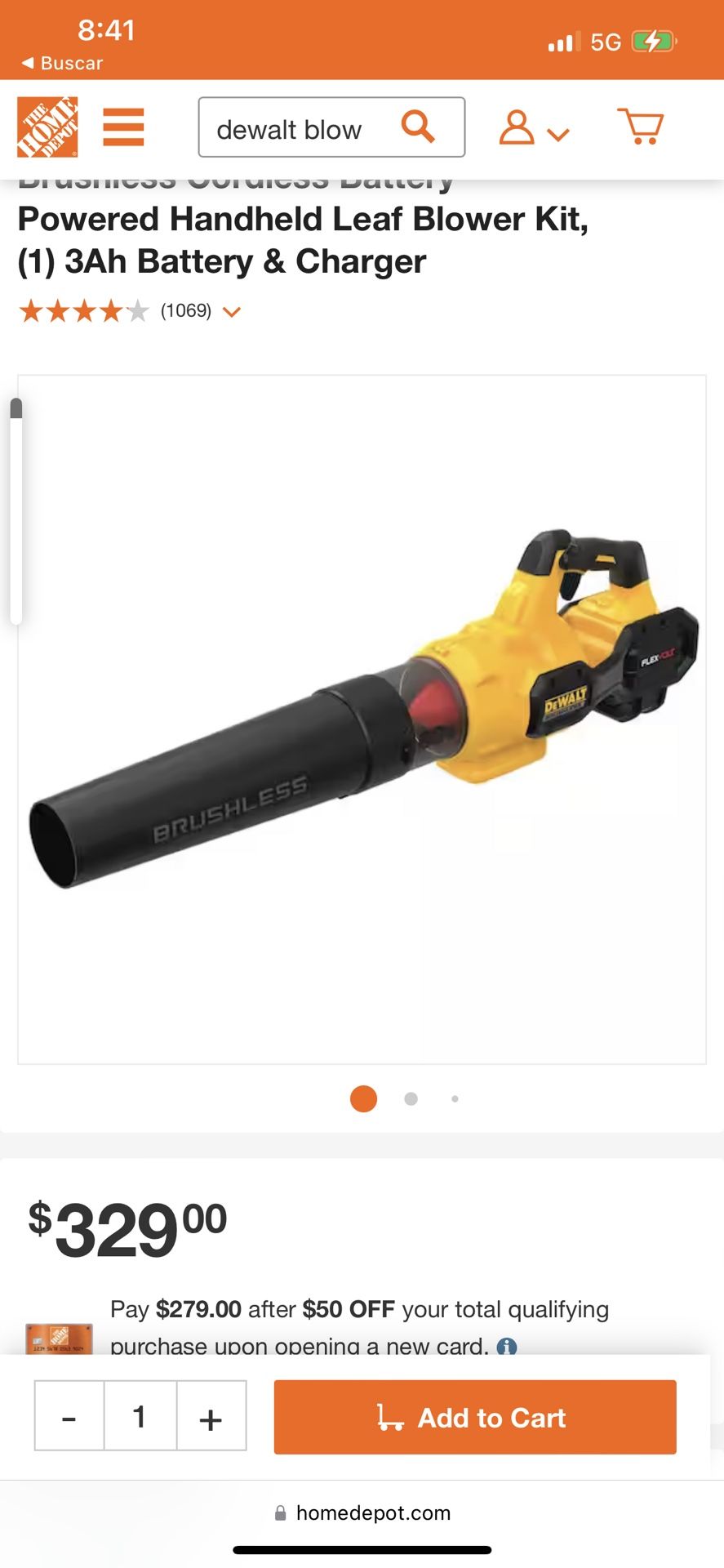 Blower 60 V